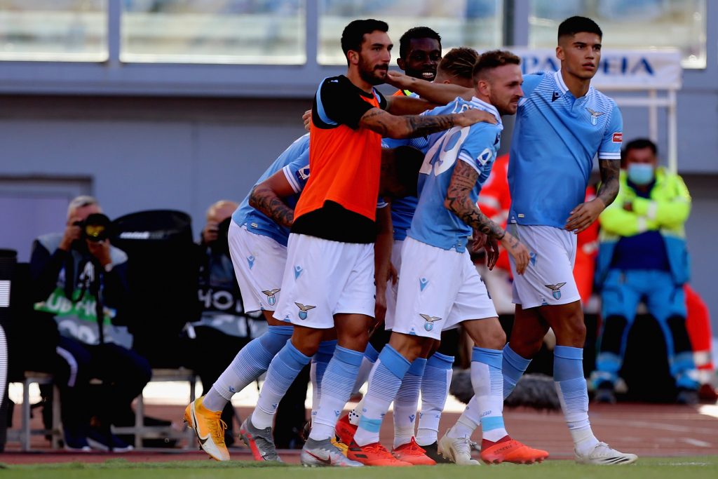 Notizie Lazio - Esultanza Lazio