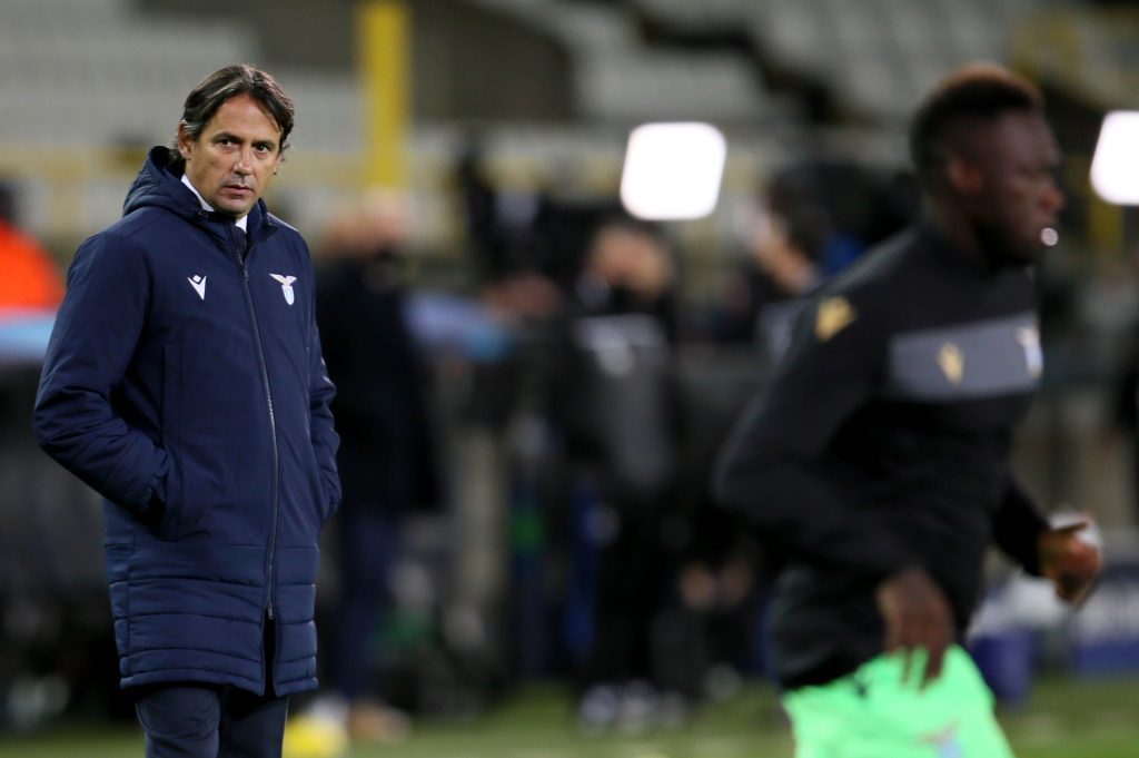 Notizie Lazio, il tecnico biancoceleste Simone Inzaghi