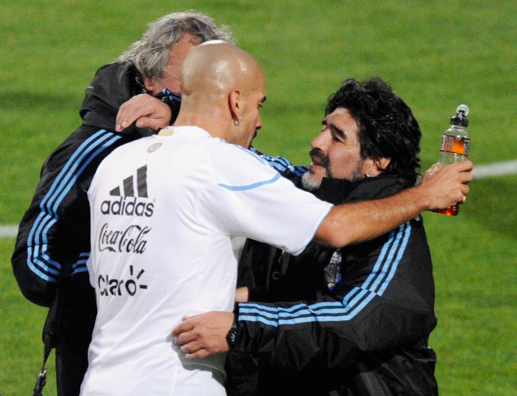 Notizie Lazio: Veron e Maradona