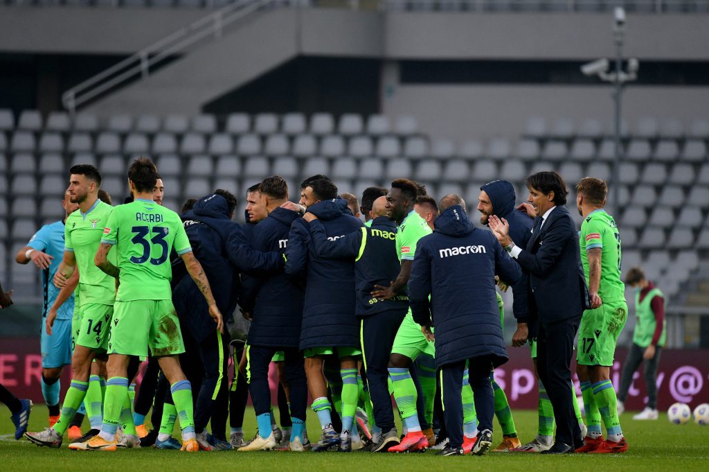 notizie Lazio: l'esultanza del club