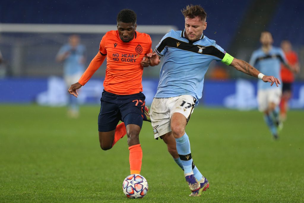 Lazio v Club Brugge KV: Group F - UEFA Champions League