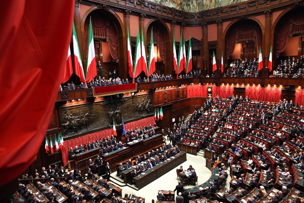 Giorgio Napolitano Inaugurates His Mandate Before A Joint Session Of  Parliament