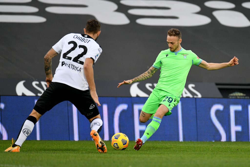 Spezia-Lazio, l'andata