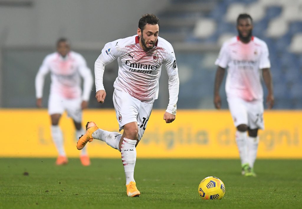 Notizie Lazio - Milan, Calhanoglu