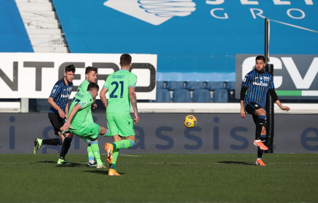 Notizie Lazio, la magia di Marusic con l'Atalanta