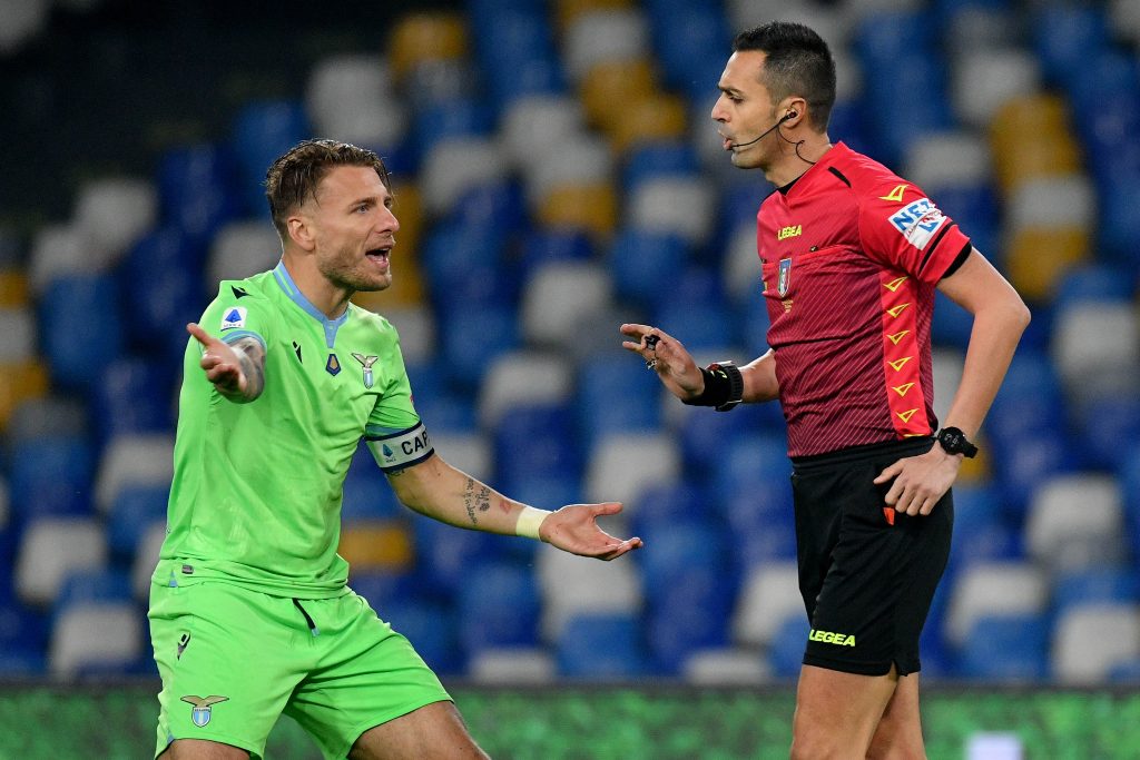 Immobile di nuovo a segno contro il Napoli