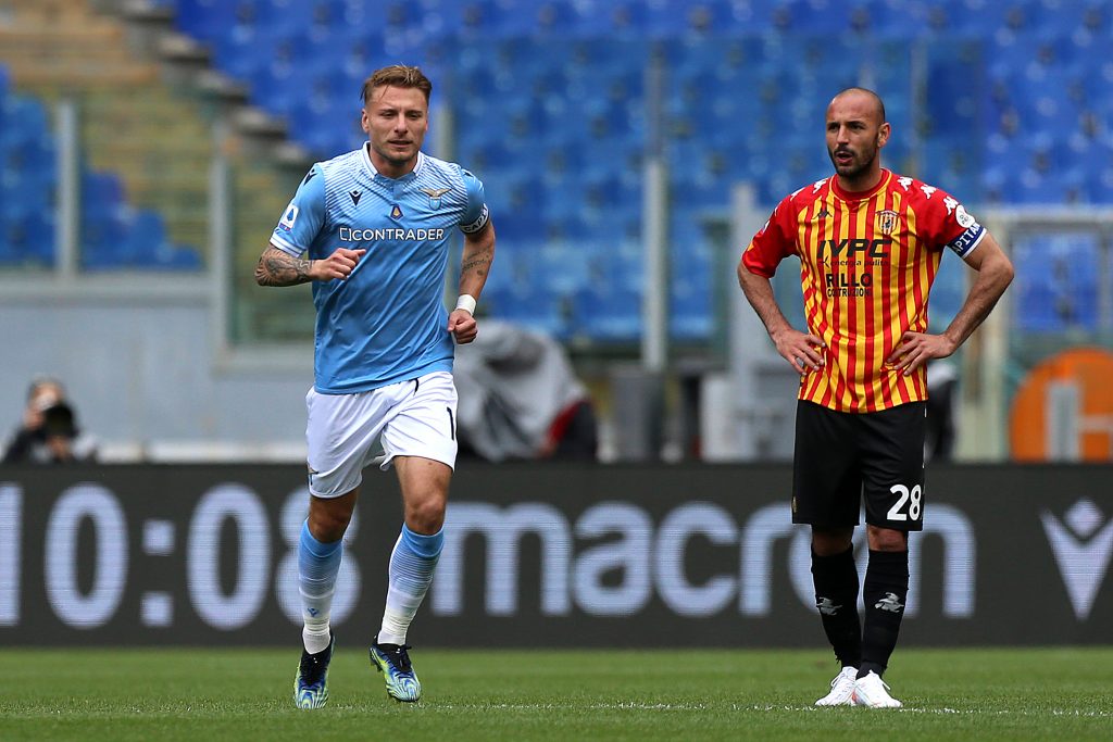 Immobile nel post Lazio Benevento