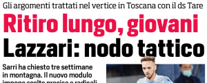 Le richieste di Sarri