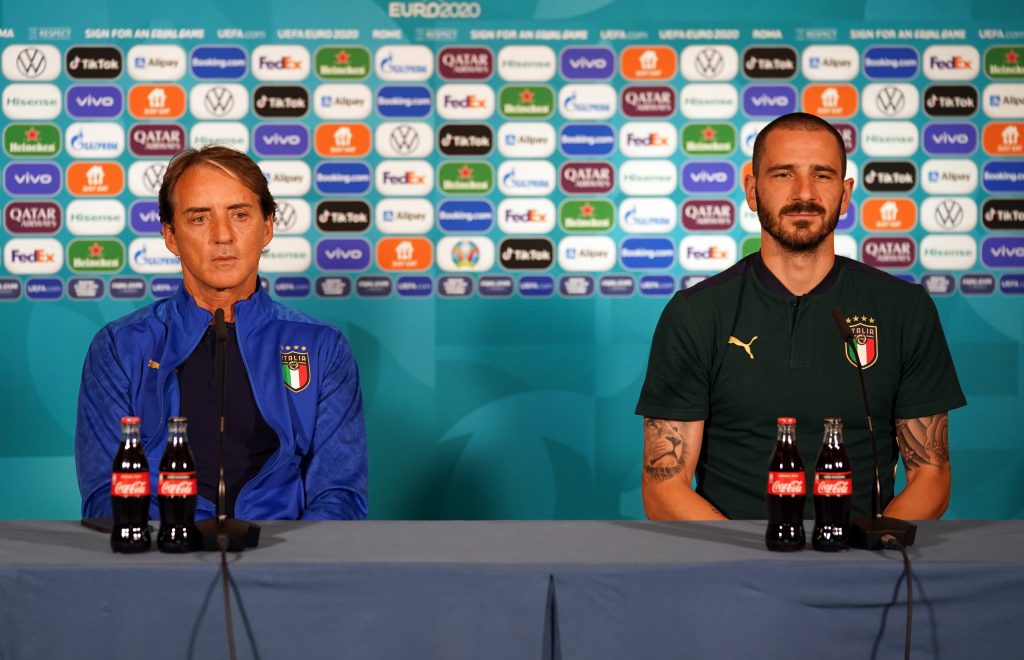 Italia, Mancini e Bonucci
