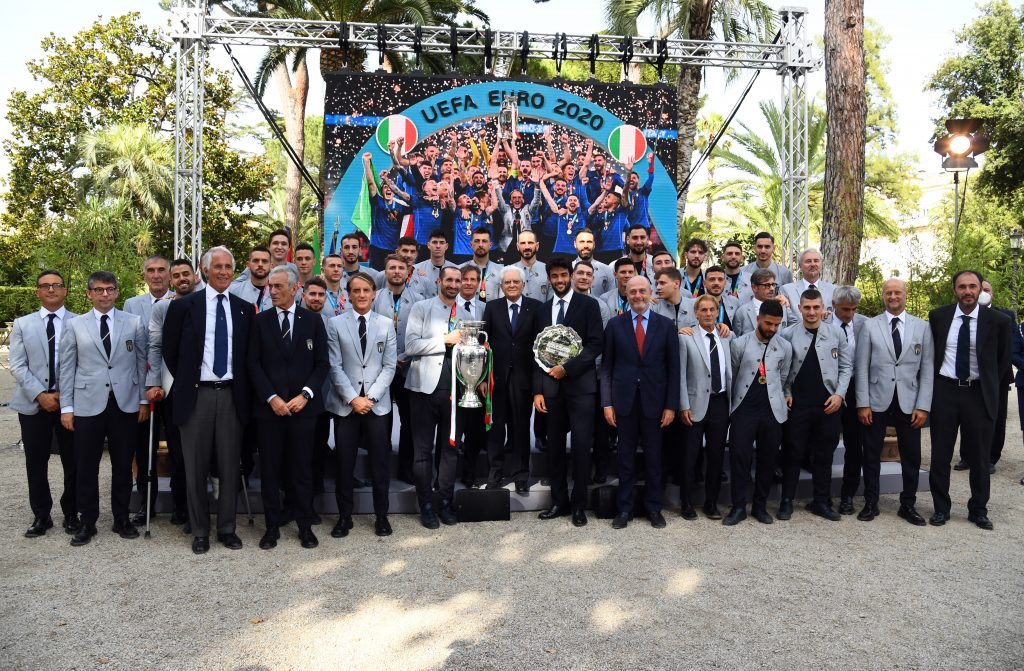 Mattarella riceve gli Azzurri