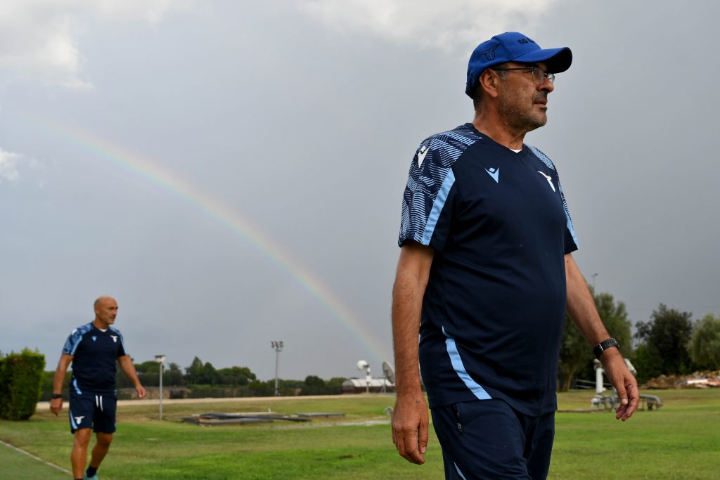 Sarri a Formello