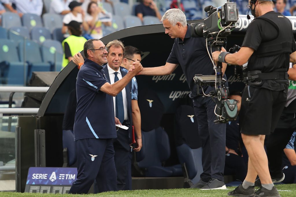 Sarri e Mourinho