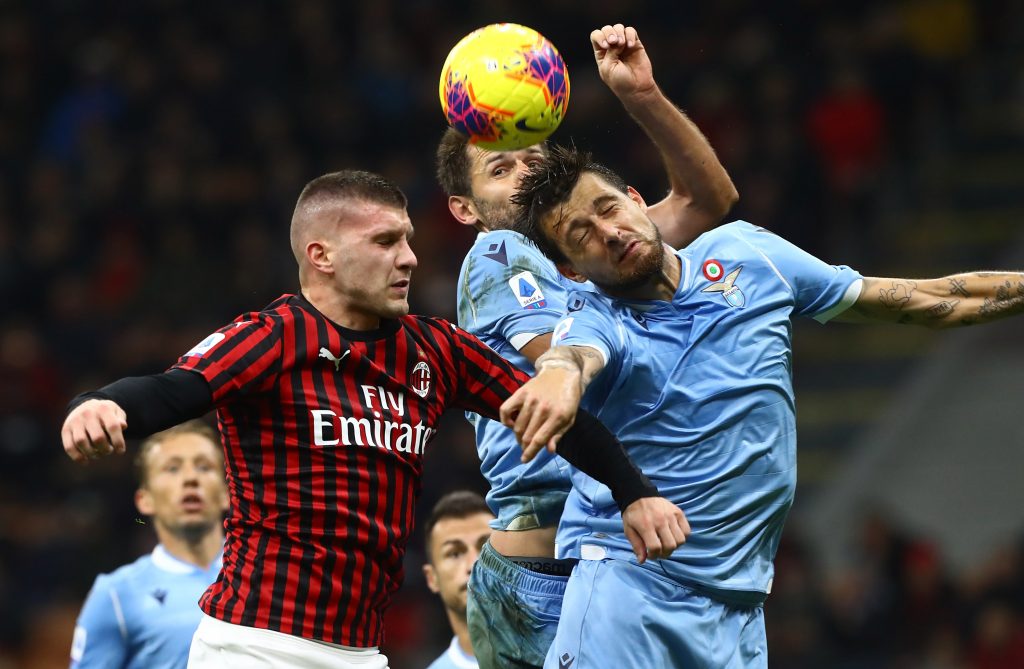 Ante Rebic e Francesco Acerbi