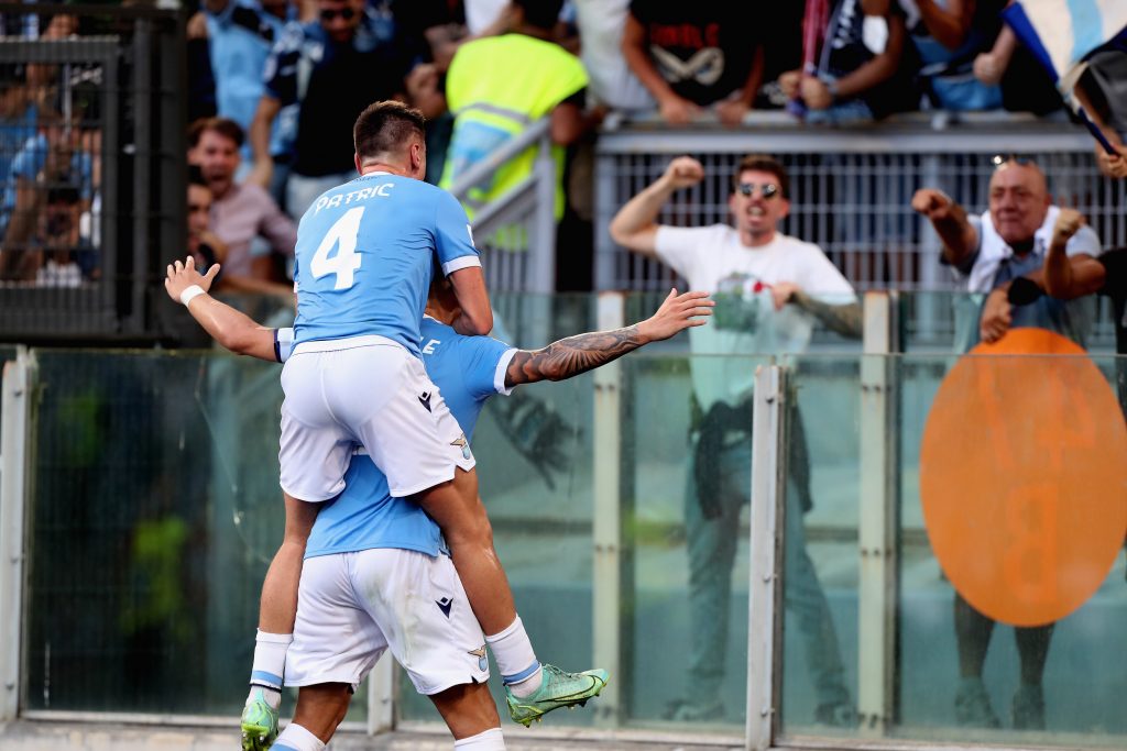 Patric e Immobile con i tifosi