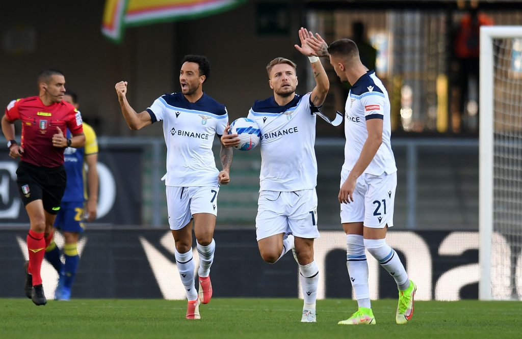 Immobile, Felipe Anderson e Milinkovic