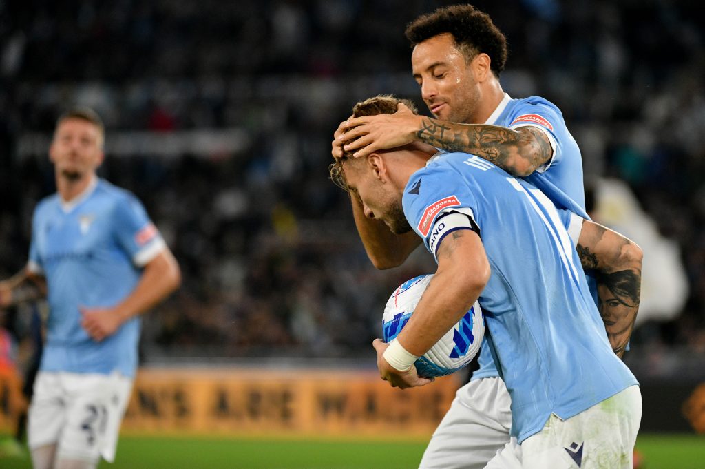Immobile e Felipe Anderson