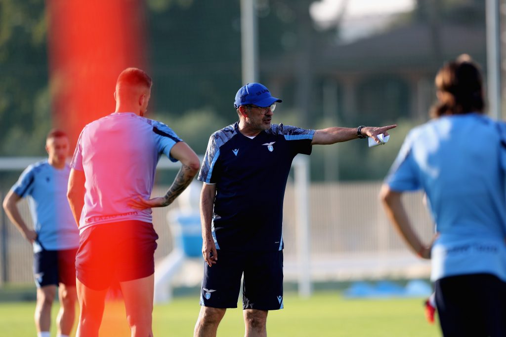 Maurizio Sarri a Formello
