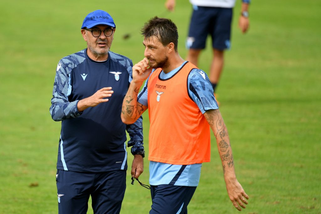 Sarri e Acerbi a Formello