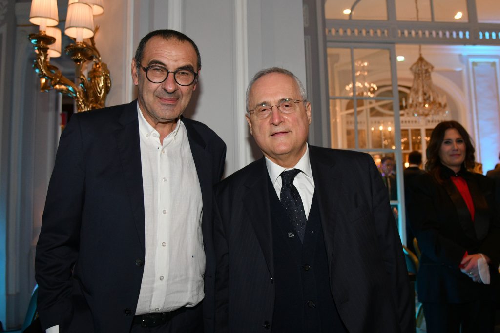 Lotito e Sarri