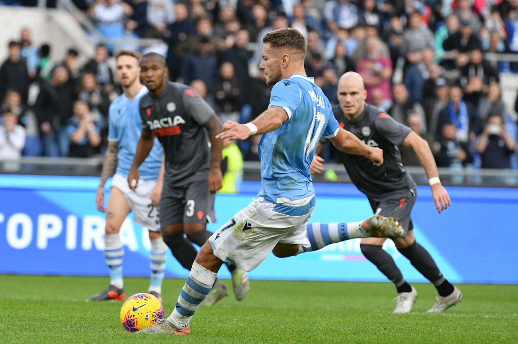 Immobile contro l'Udinese