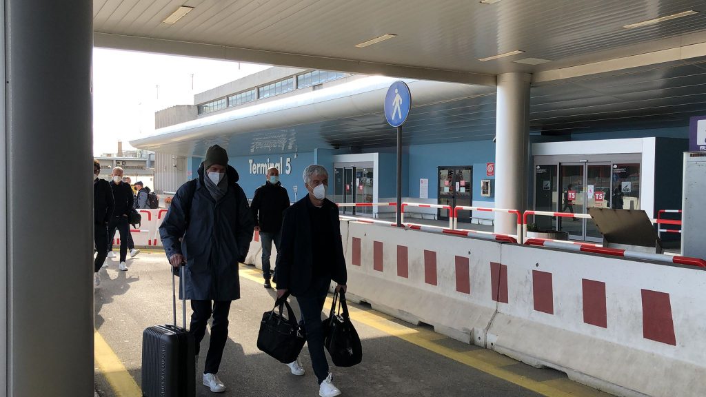 Atalanta a Fiumicino