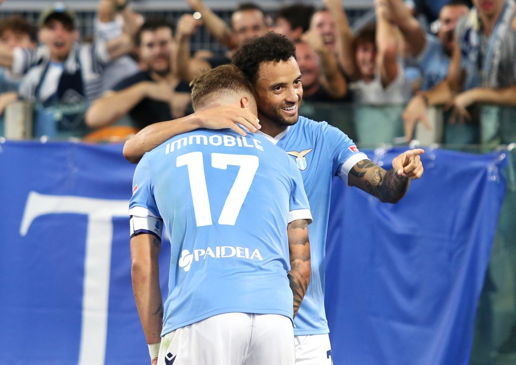 Immobile e Felipe Anderson