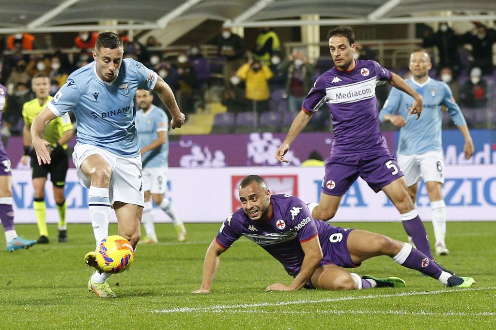 Marusic contro la Fiorentina