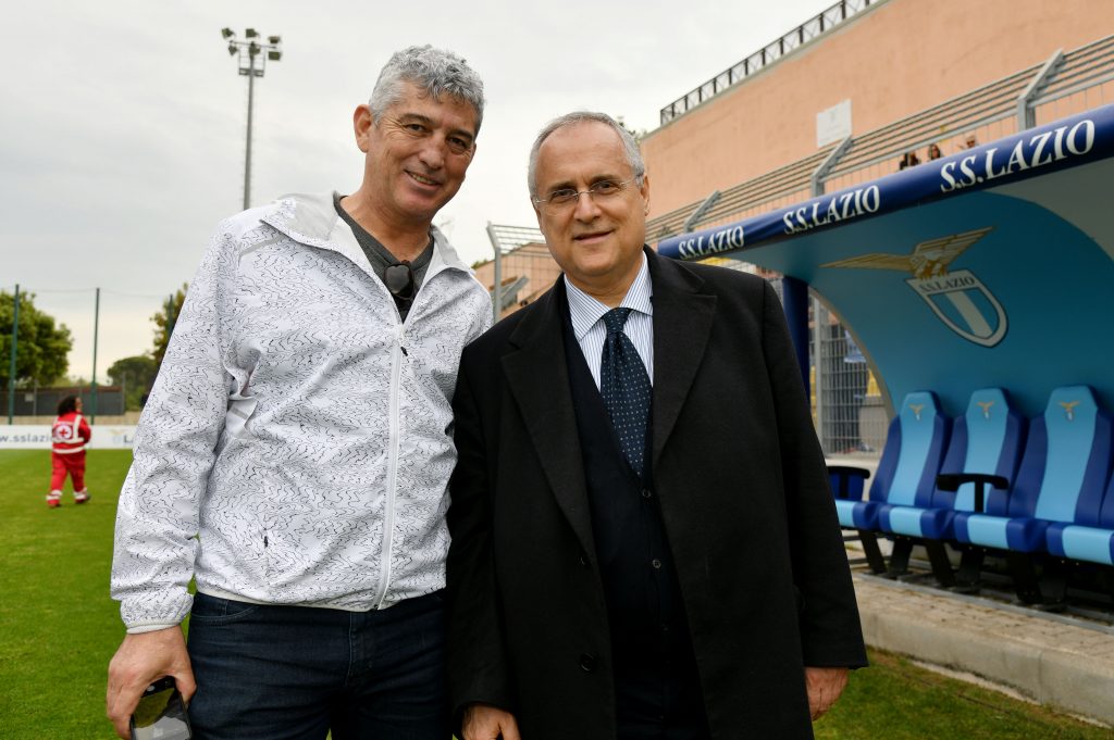 Amarildo e Claudio Lotito