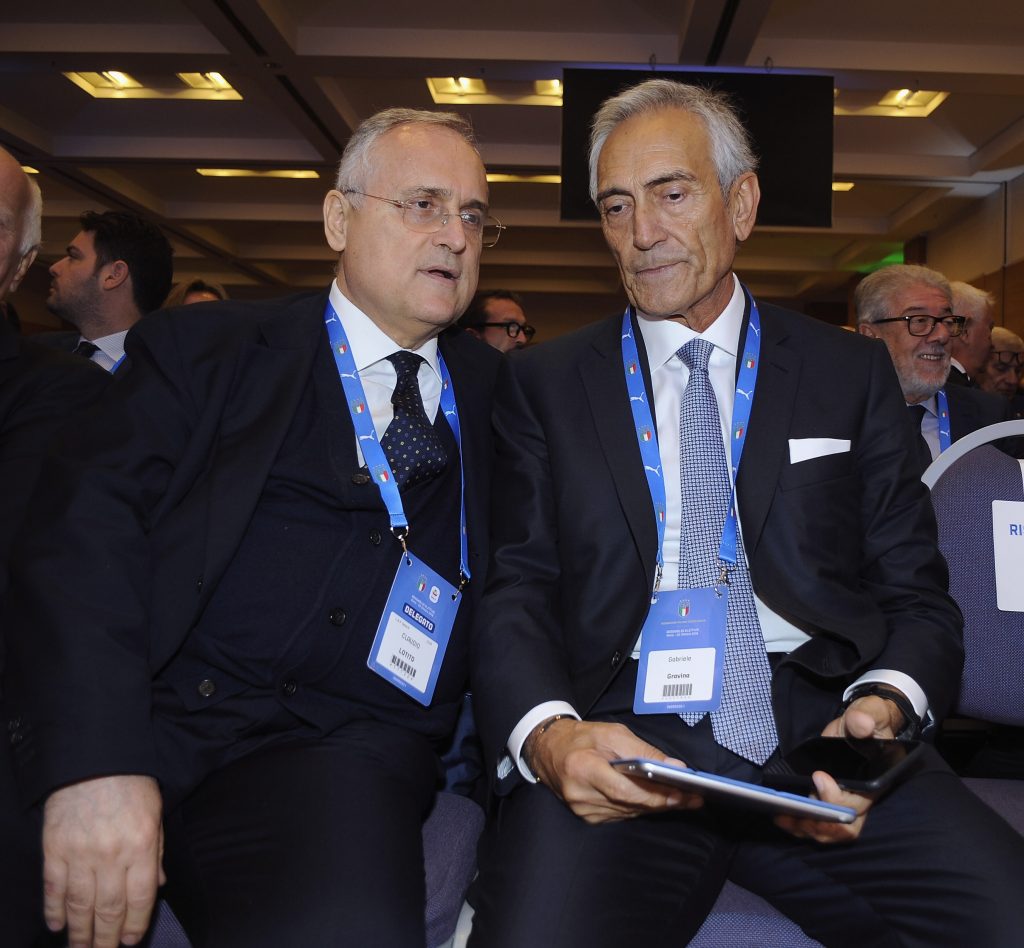 Lotito e Gravina
