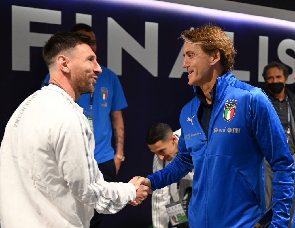 Messi e Mancini