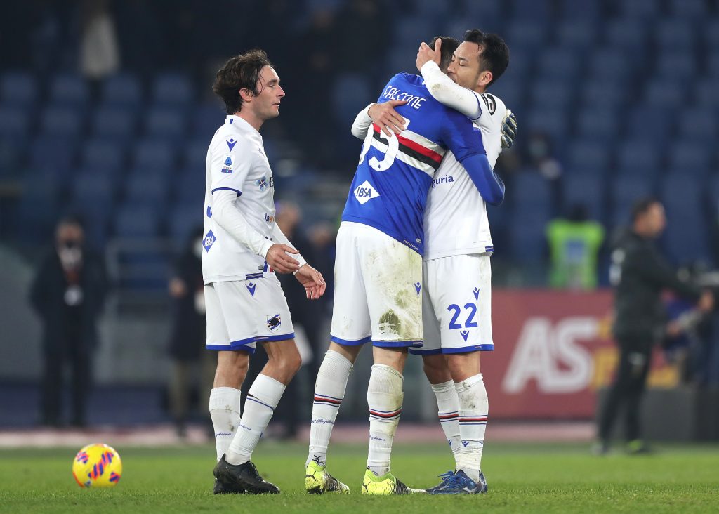 Maya Yoshida e Wladimiro Falcone