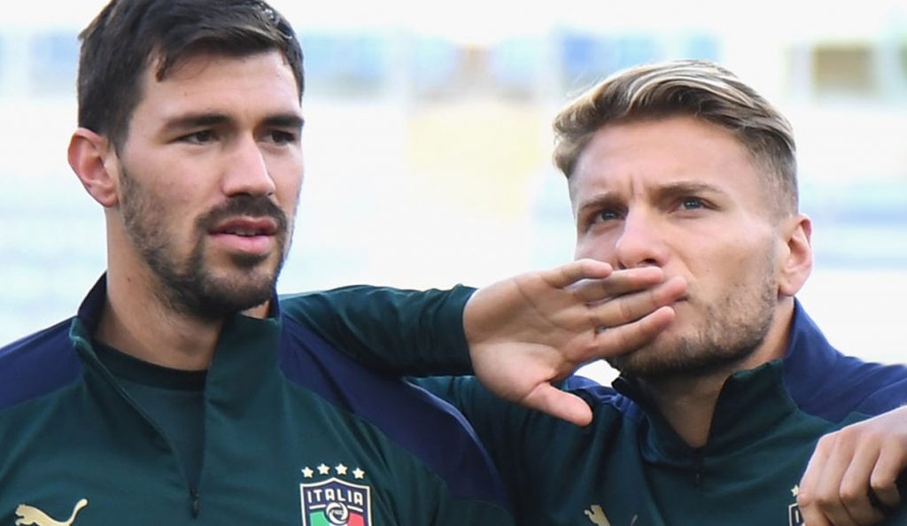 Romagnoli e Immobile.