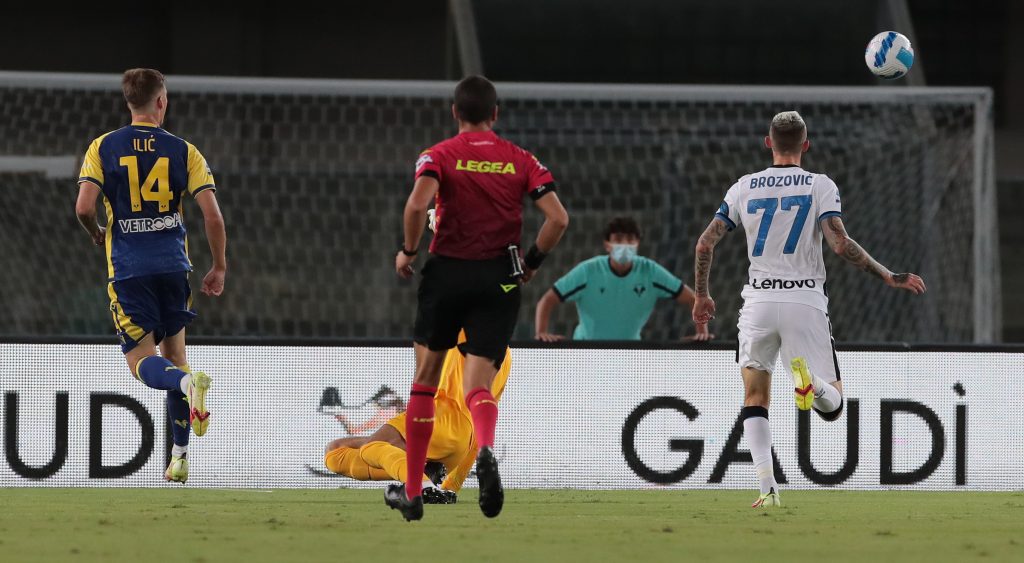 Ilic in gol contro l'Inter