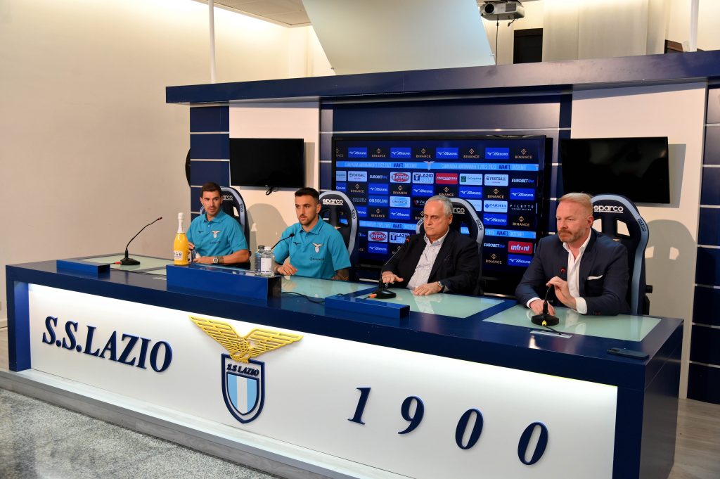 Romagnoli, Vecino, Lotito e Tare