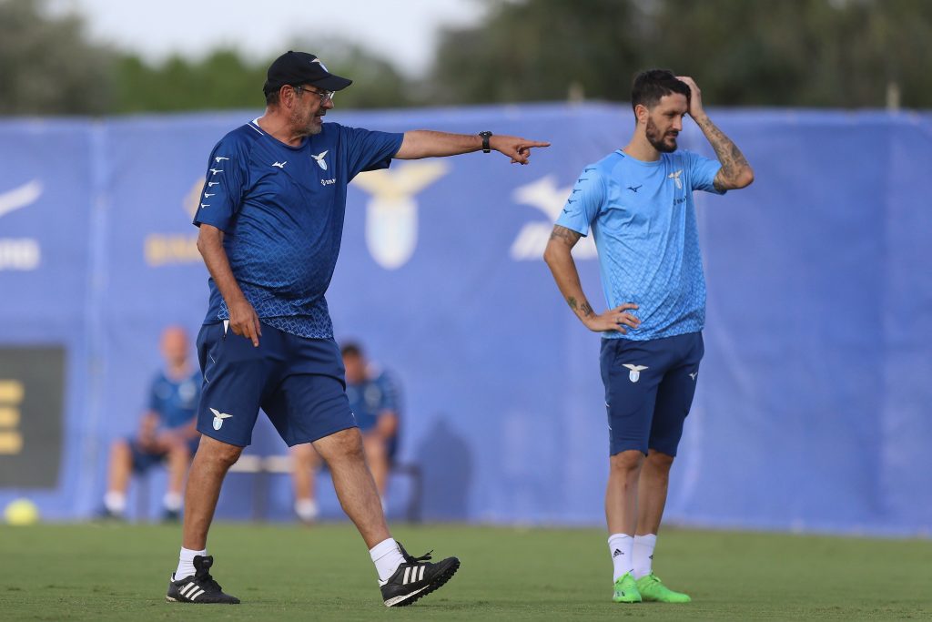 Sarri e Luis Alberto