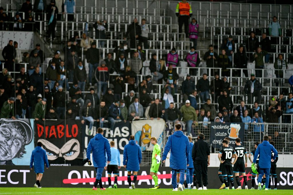 La squadra si scusa con i tifosi