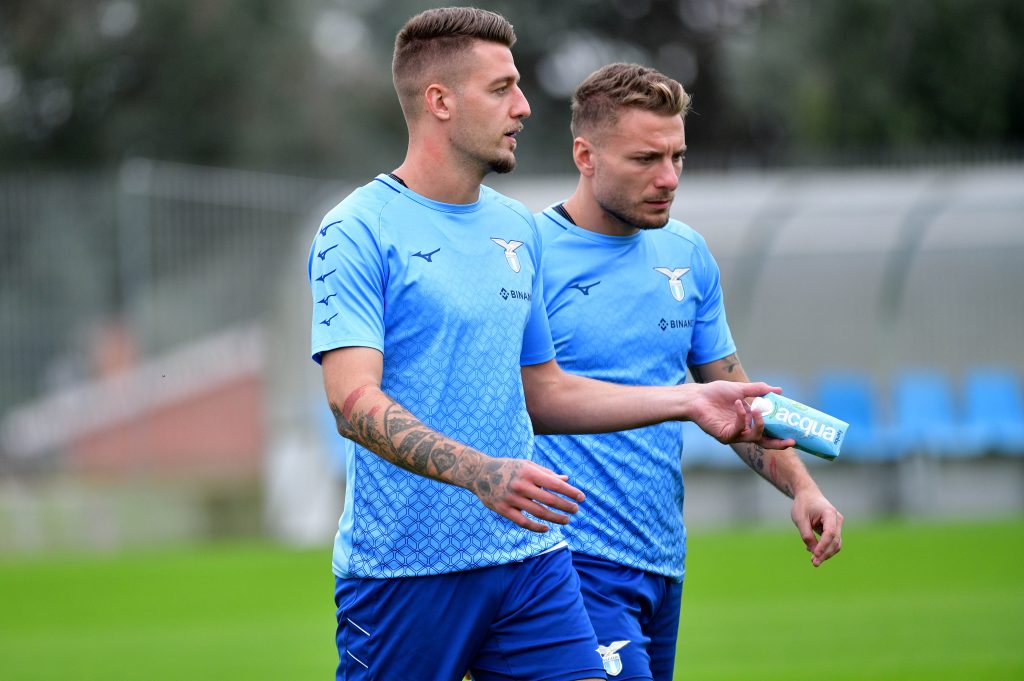 Sergej Milinkovic e Ciro Immobile