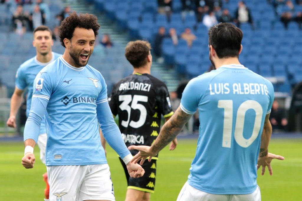 Felipe Anderson e Luis Alberto