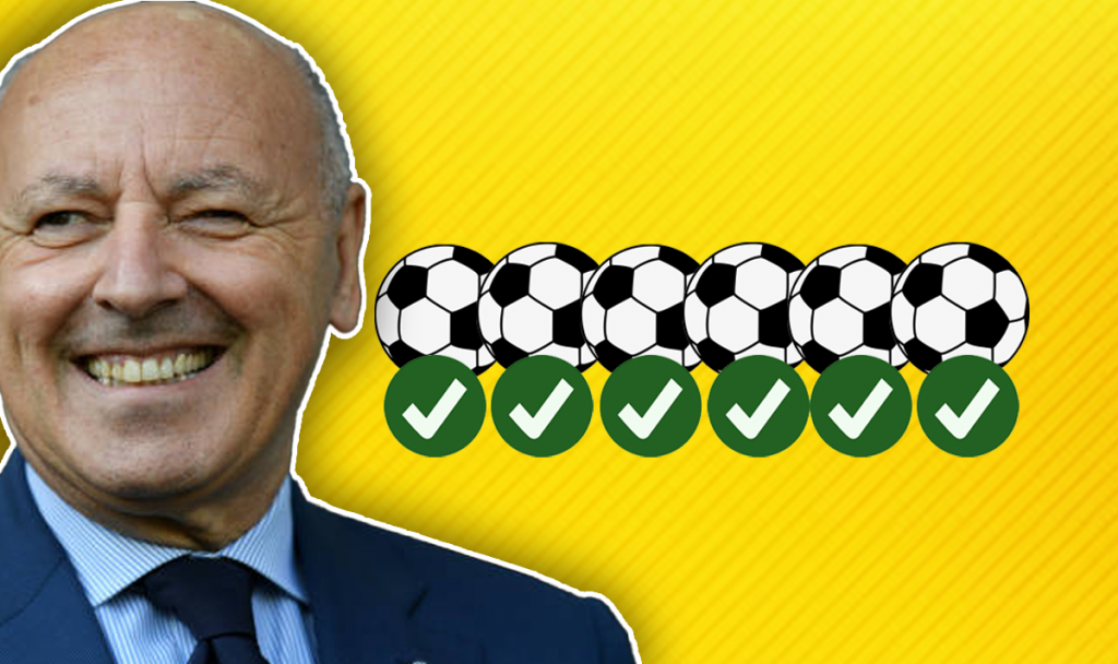Beppe Marotta ha un nuovo obiettivo