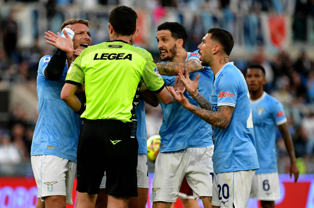 La Lazio protesta con Ghersini