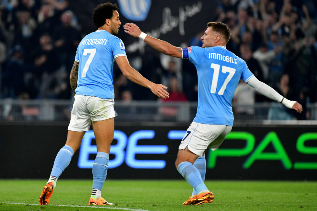 Felipe Anderson e Immobile