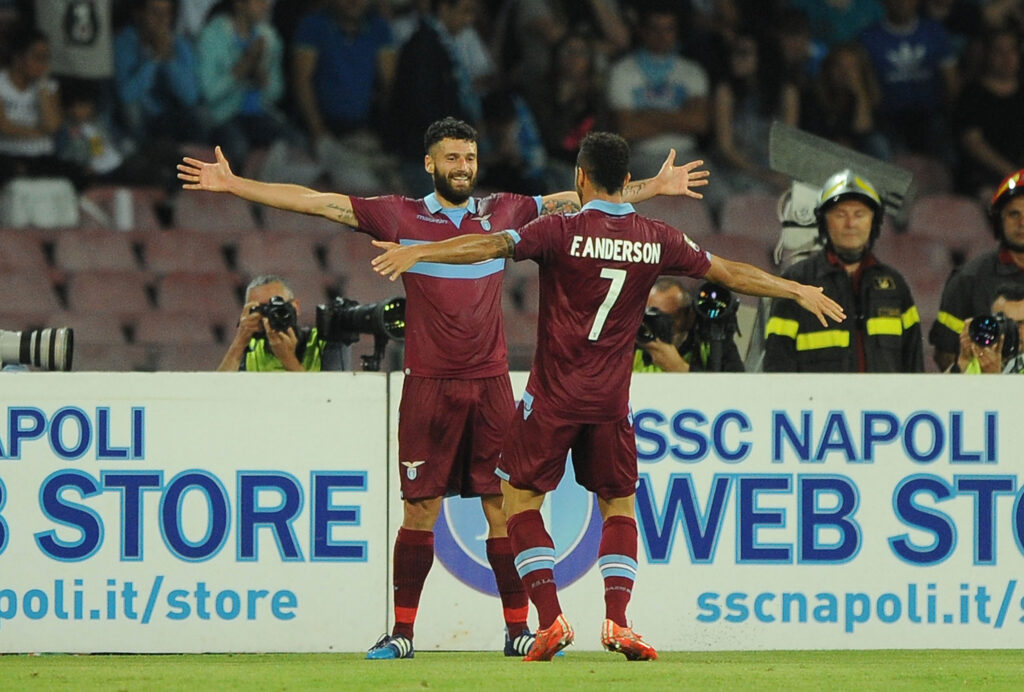 Candreva e Felipe Anderson