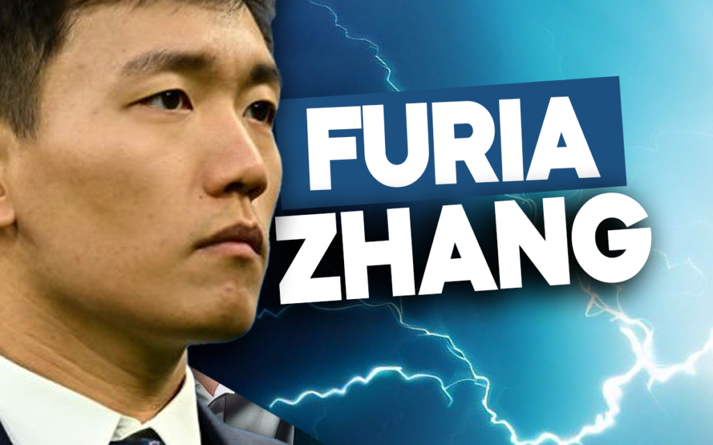 Steven Zhang infuriato