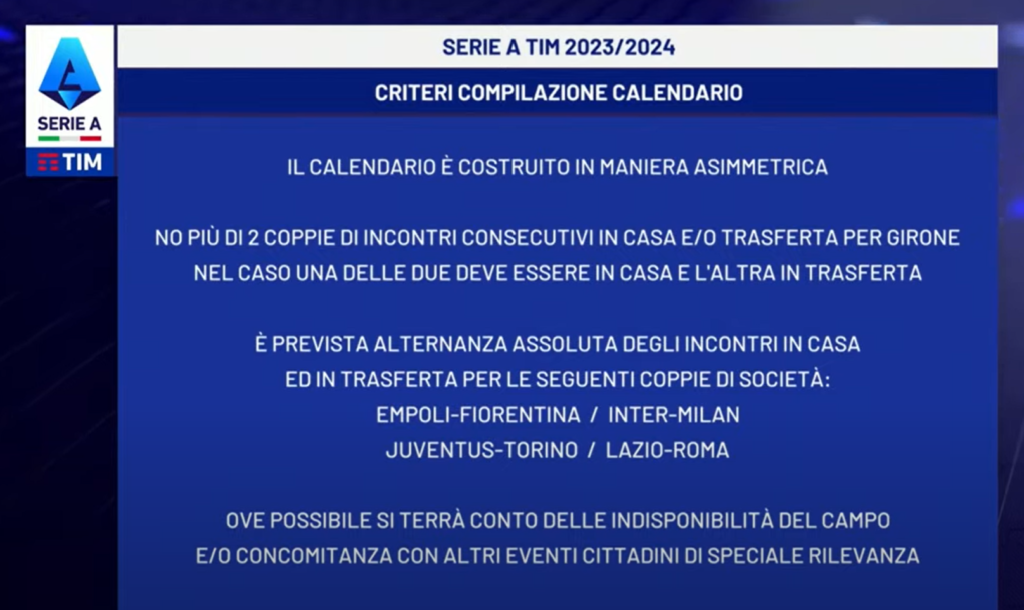 Regole calendario
