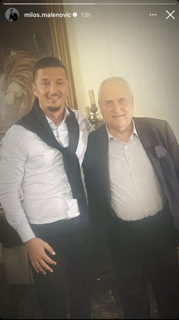 Malenovic e Lotito