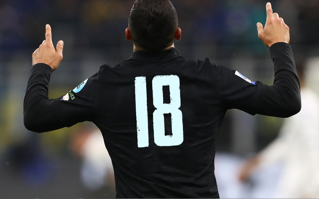 Un giocatore dell'Inter