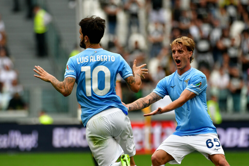 Nicolò Rovella e Luis Alberto