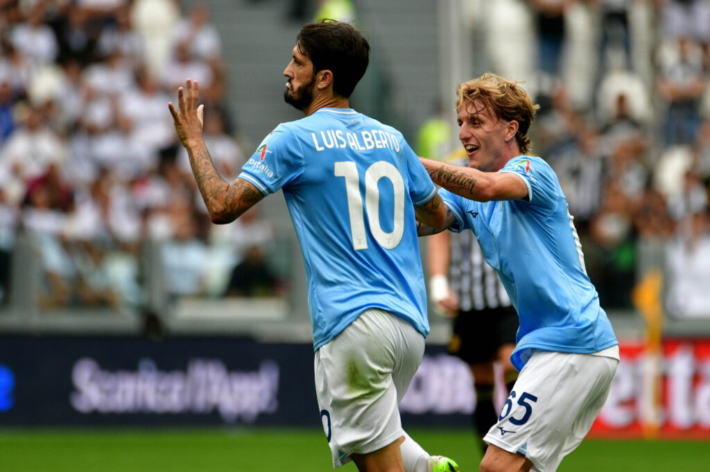 Nicolò Rovella e Luis Alberto