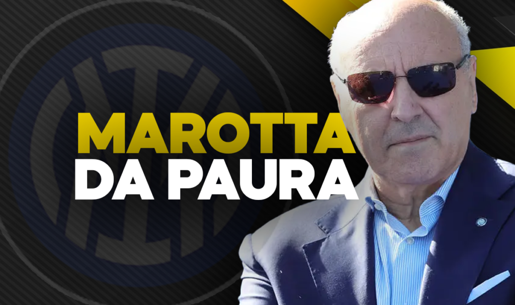 Beppe Marotta al lavoro