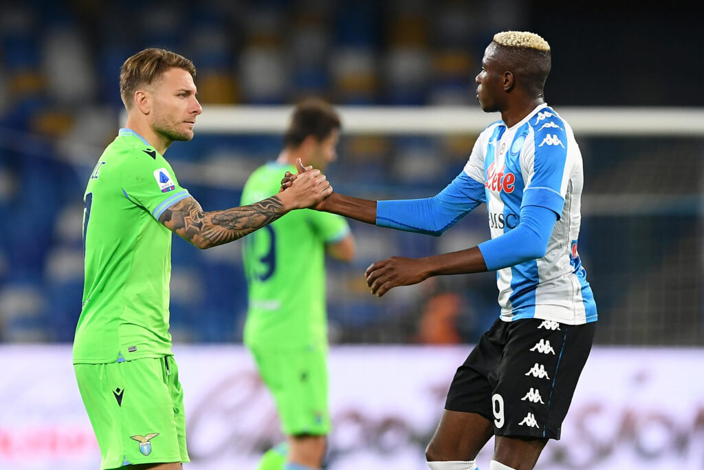 Immobile e Osimhen